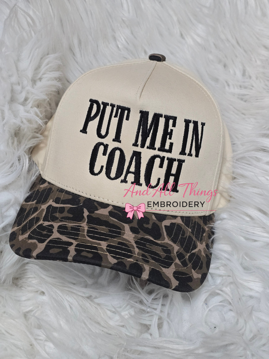 Put Me In Coach Hat